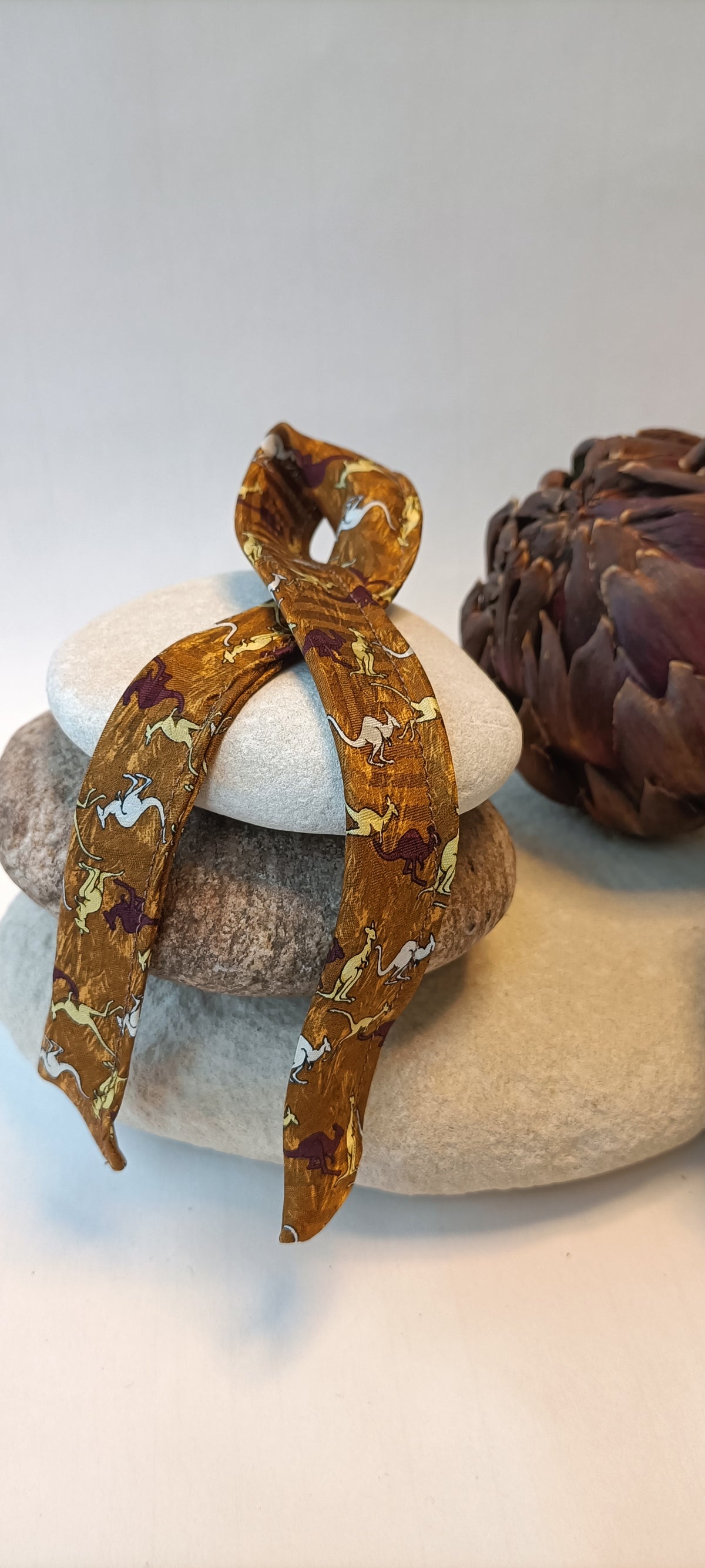 Ruban soie pour bracelet et manchette